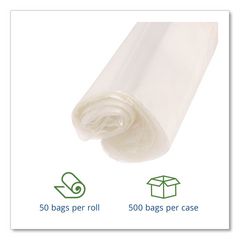 Envision Seal Closure Bags - 8x8 Inches, 2 Mil Thick, Pack Of 1000, Resealable Zipper Storage Bags
