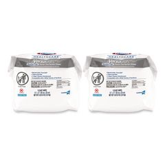 VersaSure Cleaner Disinfectant Wipes, Refill, 1-Ply, 12 x 10, Fragranced, White, 110/Pouch, 2 Pouches/Carton CLO31761