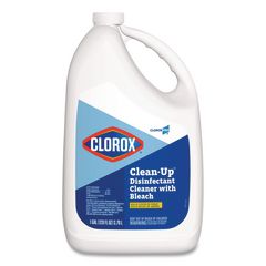CloroxPro Clean-Up Disinfectant Cleaner with Bleach, 128 oz Refill Bottle CLO35420EA