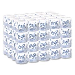 Essential 100% Recycled Fiber SRB Bathroom Tissue, Septic Safe, 2-Ply, White, 473 Sheets/Roll, 80 Rolls/Carton KCC13217
