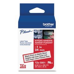 Brother TZe251 24mm Black On White P-touch TZ Tape – Genuine For PT P700, P750W, 2730, 2730VP