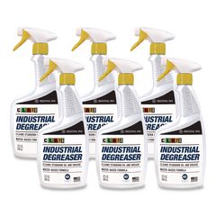 MAX Industrial Degreaser, 32 oz Spray Bottle, 6/Carton JELDGR32PROMCT