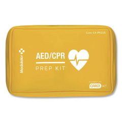 CARDIACT™ CardiAct AED/CPR Prep Kit, 10 Pieces, Fabric Case ; Ships in 7-10 business days