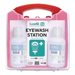 NeutraFlush® Emergency Eyewash Station 50 Series, 16 oz Bottle, 2 Bottles/Station ; Ships in 7-10 business days