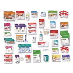 SUREFILL™ 100 Series Class B 3-Shelf First Aid Cabinet Refill - Meds, 660 Pieces ; Ships in 7-10 business days