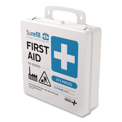 SUREFILL™ 50 Series ANSI A+ First Aid Kit - Weatherproof Plastic Case, 50 Person, 235 Pieces ; Ships in 7-10 business days