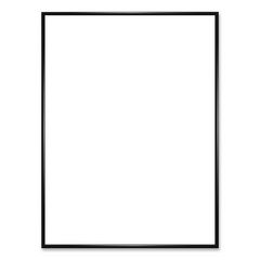 Poster Frame, Plastic, 18 x 24 Insert, Black, 10/Pack EXOPPFRM1824CP
