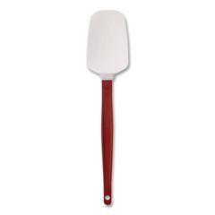 High Heat Scraper Spoon, Plastic, 13.5", Red/White RCP1967RED