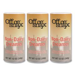Powdered Non-Dairy Creamer, Regular, 12 oz Canister, 3/Pack OFX00020G