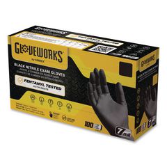 GloveWorks® by AMMEX® Nitrile Exam Gloves