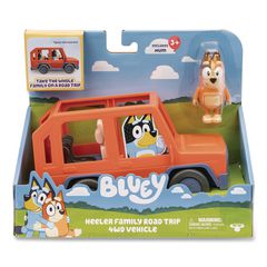 Bluey Series 11: Heeler Family Road Trip 4WD Vehicle, Ages 3 and Up, 2 Pieces