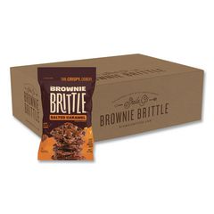 Sheila G’s™ Brownie Brittle™ Salted Caramel Brownie Snack, 2 oz Bag, 24/Carton