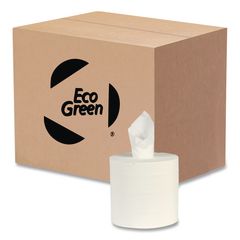 Center-Pull Paper Towels, 2-Ply, 11.75 x 7.68, White, 6 Rolls/Carton APAC700