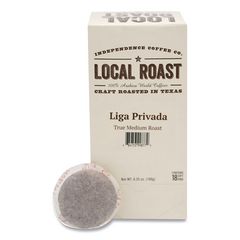 Independence Coffee Co. Liga Privida Coffee Pods, 18/Box