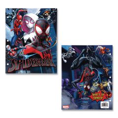 Licensed Two-Pocket Folder, Marvel Spiderman, Side: 3-Hole Punched, Accommodates (50) 11 x 8.5 Sheets, Multicolor IDI716173SPCSA