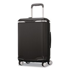 Samsonite® Silhouette 18 Hardside Spinner Suitcase, 10.5 x 14.8 x 23, Black