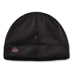 ergodyne® N-Ferno 6808ZI Zippered Winter Beanie Hat with Bump Cap, Black ; Ships in 1-3 business days