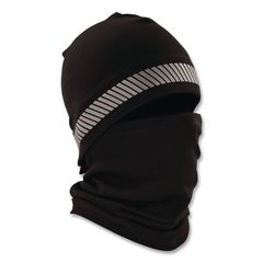 ergodyne® N-Ferno 6831 Reflective Balaclava Face Mask 3-in-1, Polyester, One Size Fits Most, Black ; Ships in 1-3 business days