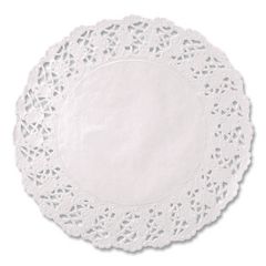 Hoffmaster® Kenmore Lace Doilies, Round, 14.5", White, 1,000/Carton ; Non-Stock Item - Extended Delivery Time