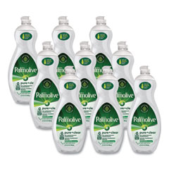 Pure + Clear Dishwashing Liquid, Spring Fresh Scent, 32.5 oz Bottle, 9/Carton CPCUS04272CT