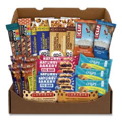 Snack Box Pros Healthy Snack Bar Box, 23 Assorted Snacks/Box ; Ships in 1-3 business days