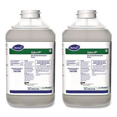 Diversey™ Alpha-HP Multi-Surface Disinfectant Cleaner, Citrus Scent, 2.5 L J-Fill, 2/Carton ;