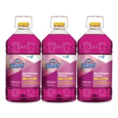 Clorox® CloroxPro Fraganzia Multi-Purpose Cleaner, Spring Scent, 175 oz Bottle, 3/Carton ; Non-Stock Item - Extended Delivery Time