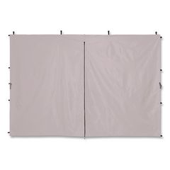 SHAX 6196 Pop-Up Tent Sidewall with Zippered Door, 10 ft x10 ft