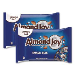 Almond Joy® Snack Size Candy Bars, 20.1 oz Bag, 2/Carton ; Ships in 1-3 business days