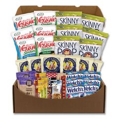 Snack Box Pros Gluten Free Snack Box, 32 Assorted Snacks/Box ; Ships in 1-3 business days