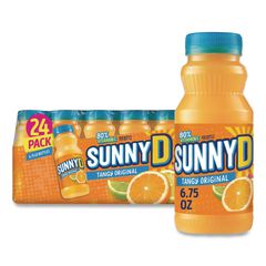 SUNNY D® Tangy Original Orange Flavored Citrus Punch, 6.75 oz Bottle, 24/Carton ; Ships in 1-3 business days