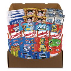 Snack Box Pros Quarantine Snack Box, 42 Assorted Snacks/Box, 5 lb Box ; Ships in 1-3 business days