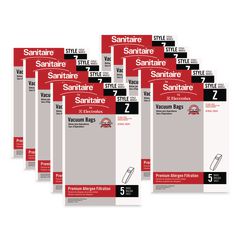 Sanitaire® Style Z Vacuum Bags, 5/Pack, 10 Packs/Carton ;