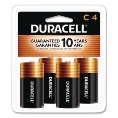CopperTop Alkaline C Batteries, 4/Pack DURMN1400R4ZX17
