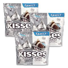 Hershey®'s KISSES and HUGS Family Pack Assortment, 15.6 oz Bag, 3 Bags/Pack ; Ships in 1-3 business days