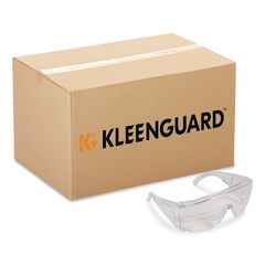 KleenGuard™ Unispec II Safety Glasses, Clear, 50/Carton ;