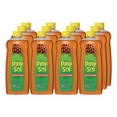 Pine-Sol® Multi-Surface Cleaner Disinfectant Concentrated, Pine Scent, 14 oz Bottle, 12/Carton ;