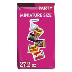 Hershey®'s Milk Chocolate Candy Mini Assortment, 32.9 oz Bag, 122 Individually Wrapped Chocolates ; Ships in 1-3 business days