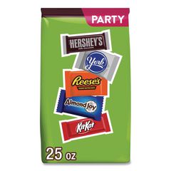 Hershey®'s Candy Snack Size Party Pack, 30.22 oz Bag, 58 Individually Wrapped Pieces ; Ships in 1-3 business days