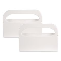 Boardwalk® Toilet Seat Cover Dispenser, 16 x 3 x 11.5, White, 2/Box ;