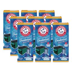 Arm & Hammer™ Trash Can and Dumpster Deodorizer with Baking Soda, Sprinkle Top, Original, Powder, 42.6 oz Box, 9/Carton ;
