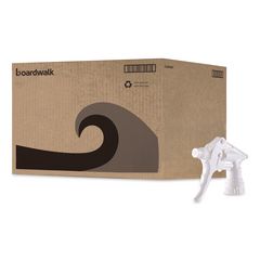 Boardwalk® General Purpose Trigger Sprayer, 8" Tube, Fits 16 oz to 24 oz Bottles, White, 24/Carton ;