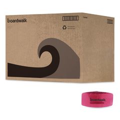 Boardwalk® Toilet Bowl Clip, Spiced Apple Scent, Red, 72/Carton ;