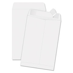 Quality Park™ Redi-Strip Catalog Envelope, #1 3/4, Cheese Blade Flap, Redi-Strip Adhesive Closure, 6.5 x 9.5, White, 100/Box
