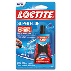 Loctite® Liquid Super Glue, Clear, 0.14oz, 1/ea