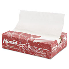 Marcal® Eco-Pac Natural Interfolded Dry Wax Paper