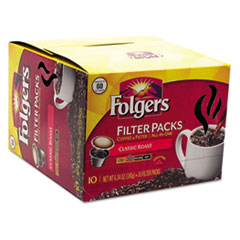 Folgers® Coffee Filter Packs, Classic Roast, 60/Carton