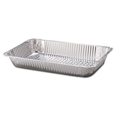 HFA® Aluminum Steam Table Pans, Full-Size Deep, 3.19" Deep, 12.19 x 20.75, 50/Carton