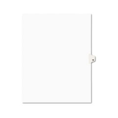 Avery® Avery-Style Legal Exhibit Side Tab Divider, Title: 13, Letter, White, 25/Pack