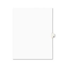 Avery® Avery-Style Legal Exhibit Side Tab Divider, Title: 14, Letter, White, 25/Pack